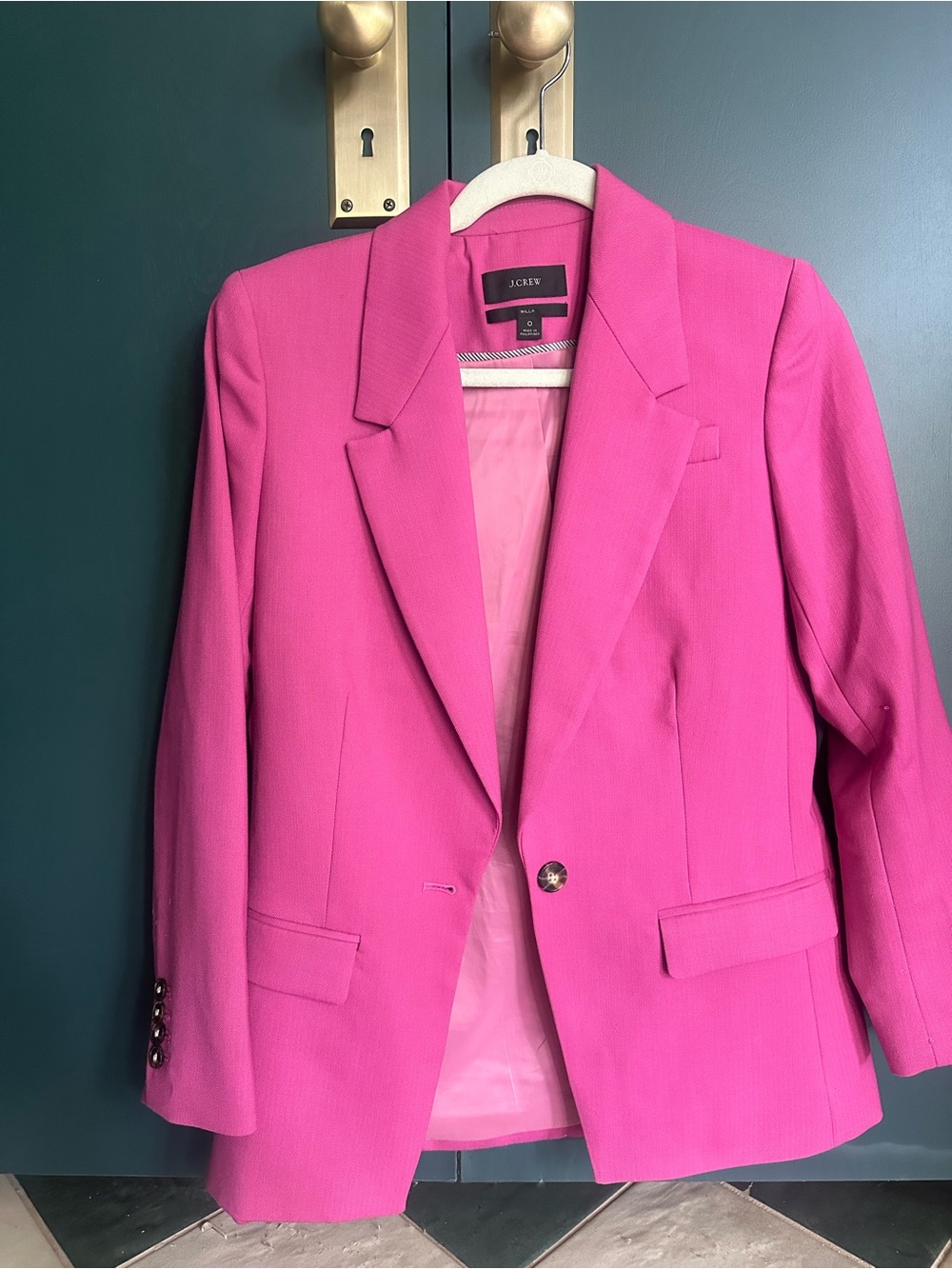 J. Crew Pink Willa Blazer